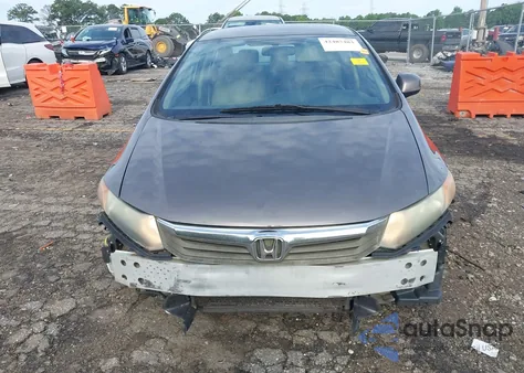 2012 Honda Civic Lx из США, поврежденный, VIN 19XFB2F55CE383433